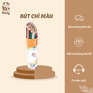 Hộp Bút Chì Màu Moozy MZ-01