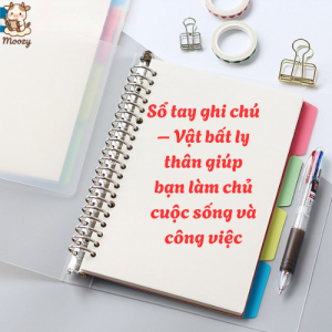 sổ tay ghi chú giúp bé chăm học